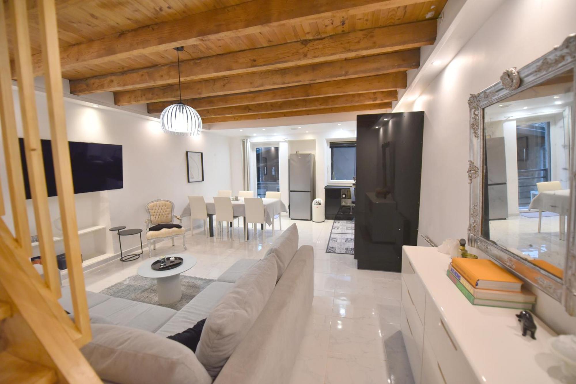 Maison De Village Wifi - Parking Et Jardin Prive Ferienhaus Gresy-sur-Isere